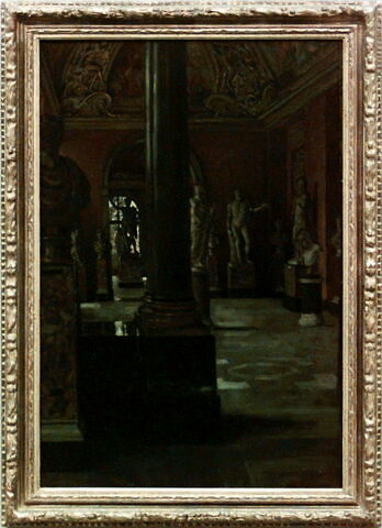 Vue de la salle de Septime Sévère prise de la salle de la Paix au Louvre, image 2/2
