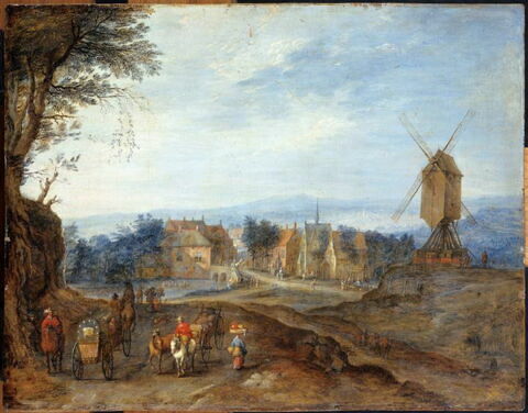Paysage au moulin à vent, image 2/3