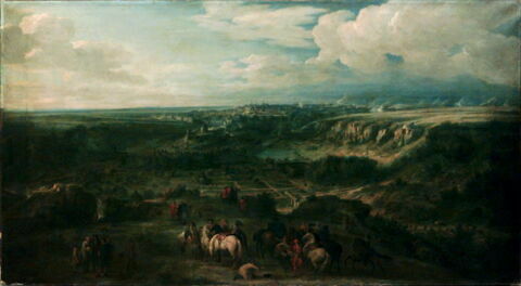 Vue de la ville de Luxembourg du côté des bains de Mansfeld, image 7/7