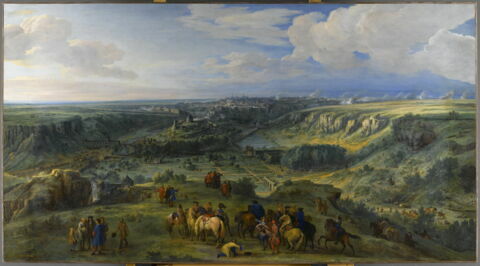 Vue de la ville de Luxembourg du côté des bains de Mansfeld, image 4/7