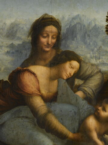 La Vierge, l'Enfant Jésus et sainte Anne, dit La Sainte Anne, image 14/20