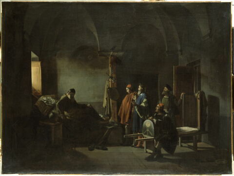 Le peintre Sodoma porté à l'hôpital, image 3/3