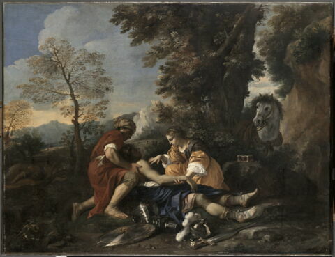Tancrède soigné par Herminie et Vafrin, image 3/3