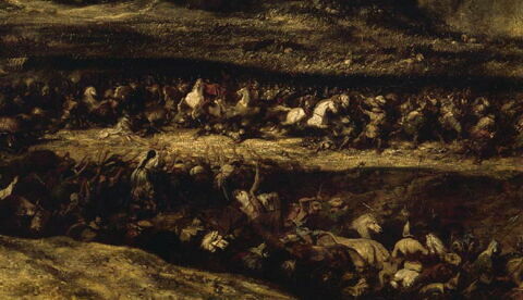 Marius défait les Cimbres dans la plaine située entre Belsannettes et la grande Fugère(Provence), dit: La défaite des Cimbres., image 5/6