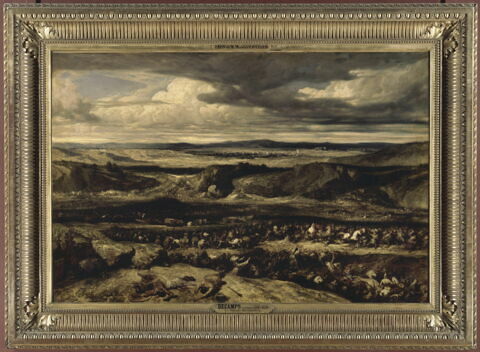 Marius défait les Cimbres dans la plaine située entre Belsannettes et la grande Fugère(Provence), dit: La défaite des Cimbres., image 3/6
