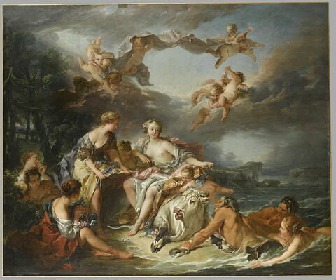 L'enlèvement d'Europe.