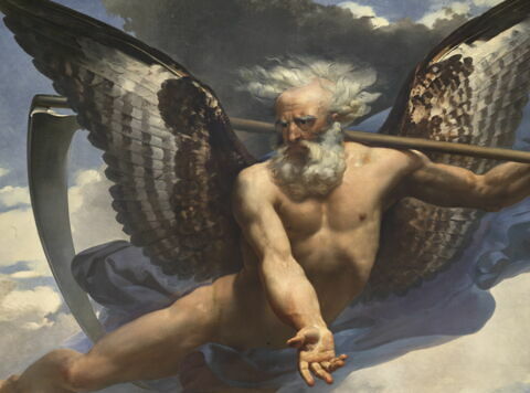 Le Temps montrant les ruines qu'il amène, et les chefs-d'oeuvre qu'il laisse ensuite découvrir, image 2/3