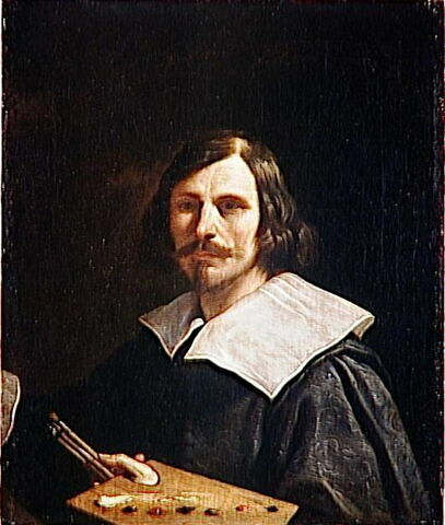 Portrait de l'artiste tenant une palette, image 3/3