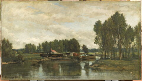 Bateaux sur l'Oise.