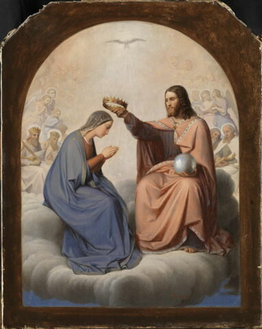 Le Couronnement de la Vierge, Reine des Cieux