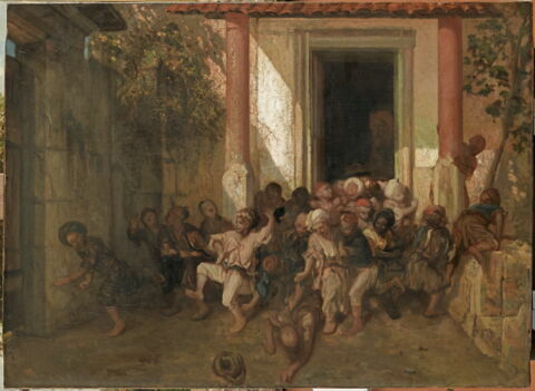 Sortie de l'école turque.