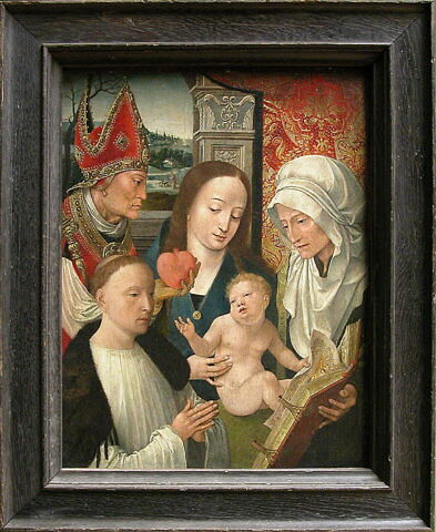Vierge à l'Enfant avec sainte Anne, saint Augustin et un orant, image 5/5
