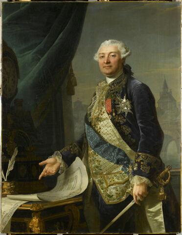 Louis-Charles-Auguste Le Tonnelier, baron de Breteuil (1730-1807), militaire, diplomate, ministre sous Louis XVI
