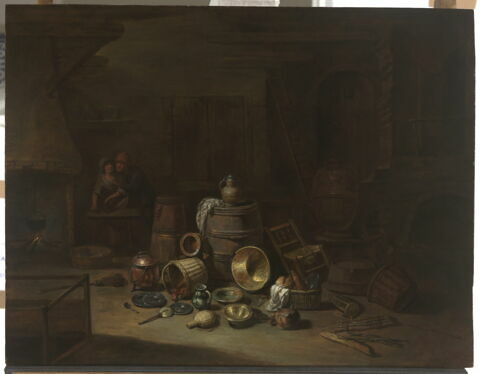 Intérieur rustique avec couple galant, image 7/8