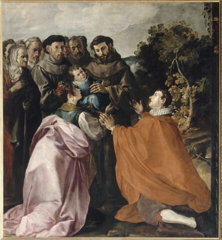 La Guérison de saint Bonaventure enfant par saint François, image 6/6