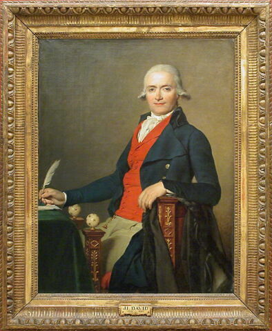 Gaspard Meyer (1749-après 1799), ministre plénipotentiaire de la République Batave, dit L'homme au gilet rouge., image 2/2