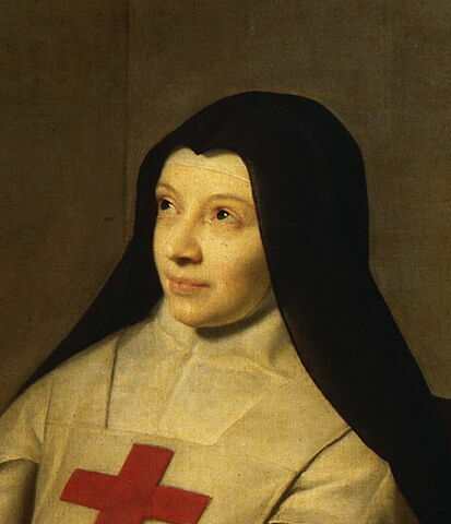 La mère Catherine-Agnès Arnauld (1593-1671) et la soeur Catherine de Sainte Suzanne Champaigne (1636-1686), fille de l'artiste, image 6/6