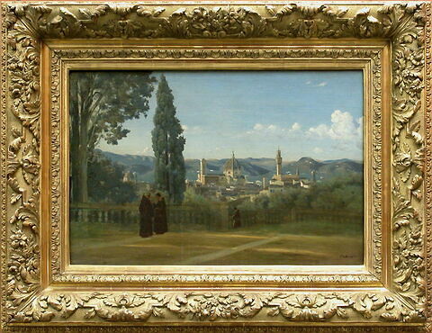 Florence. Vue prise des jardins Boboli., image 2/2