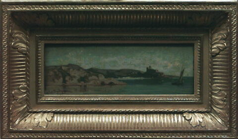 Côte méditerranéenne avec château, image 7/7