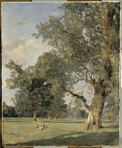 Vue du Prater à Vienne, avec arbre à droite, image 2/3
