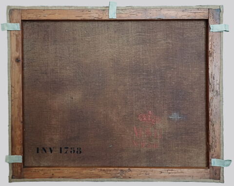 Paysage avec bergère et son troupeau au pied d'une colonne, image 2/2