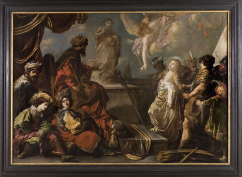 Sainte Catherine refusant de sacrifier aux idoles, image 3/4