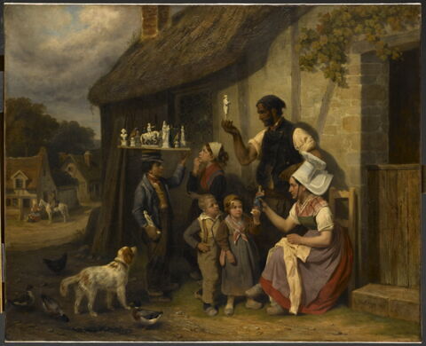 Le Marchand de plâtres ambulant