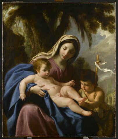 La Vierge à l'enfant avec saint Jean Baptiste