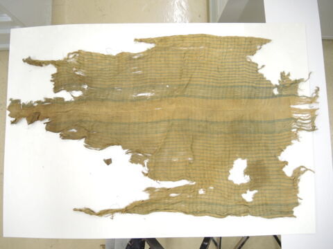 housse de coussin ou de matelas  ; fragment, image 2/2