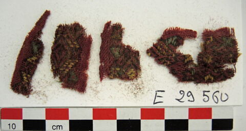 bande décorative d'habillement ; fragments, image 2/2