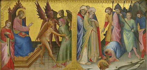 La Rencontre entre saint Jacques le Majeur et Hermogène et le martyre de saint Jacques le Majeur, image 2/3