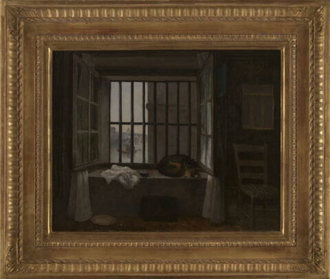 Vue de la cellule du baron de Besenval à la prison du Châtelet, image 4/4