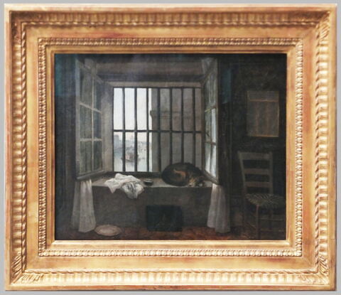 Vue de la cellule du baron de Besenval à la prison du Châtelet, image 2/4