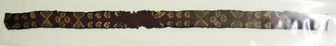 bande décorative d'habillement ; fragment, image 2/2