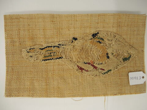 décor de textile ; fragment, image 2/2