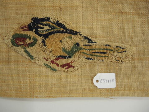 décor de textile ; fragment, image 2/2