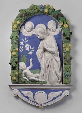 La Vierge adorant l'Enfant