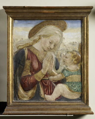 La Vierge adorant l'Enfant, image 2/3