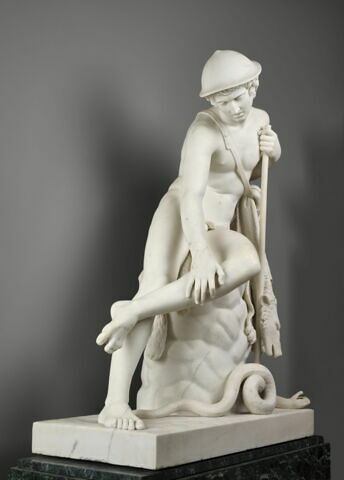 Jeune chasseur blessé par un serpent, image 2/6