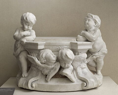 Deux petits anges et deux têtes de chérubins, image 5/5