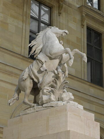 Cheval retenu par un palefrenier, image 4/12