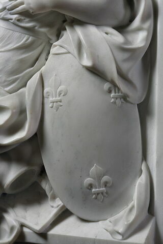 Le Dieu de la Santé montre à la France le buste de Louis XIV, roi de France, image 4/8