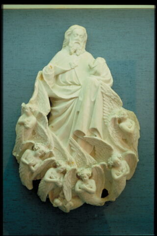 Le Christ entouré de chérubins portant l'âme de sa mère, image 2/2