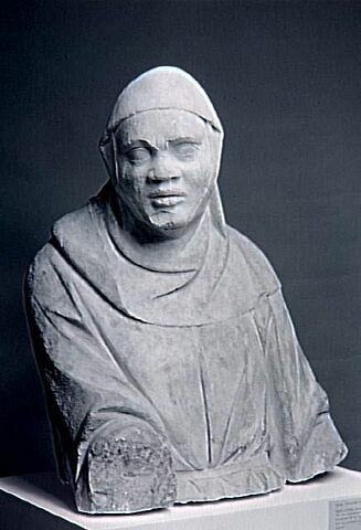 Buste d'homme encapuchonné (bourreau de la flagellation du Christ ?), image 5/10