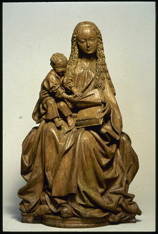 La Vierge et l'Enfant assise sur un pliant, image 2/9