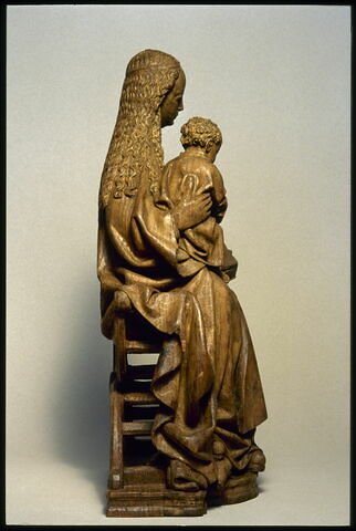 La Vierge et l'Enfant assise sur un pliant, image 5/9