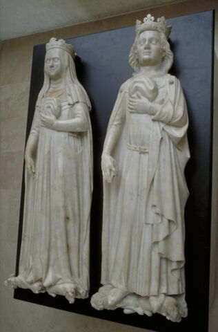 Charles IV le Bel, roi de France tenant un sac contenant ses entrailles (+1328), image 8/12