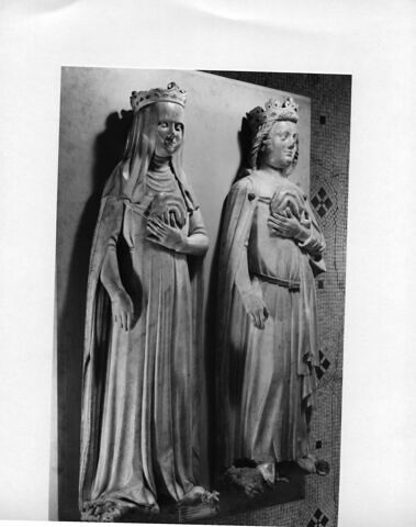 Charles IV le Bel, roi de France tenant un sac contenant ses entrailles (+1328), image 11/12