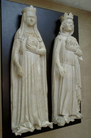 Jeanne d'Évreux, reine de France tenant un sac contenant ses entrailles (+ 1371), image 8/13