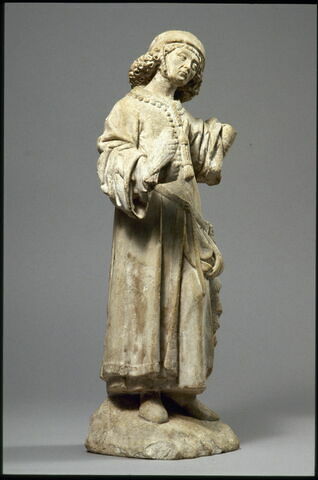 Personnage portant un faucon sur le poing, image 2/8